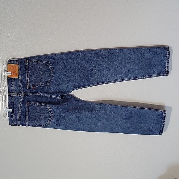 Levi's Mens 505 Stonewash Blue Regular Fit Straight Leg Denim Jeans 32 x 29 - Picture 6 of 14